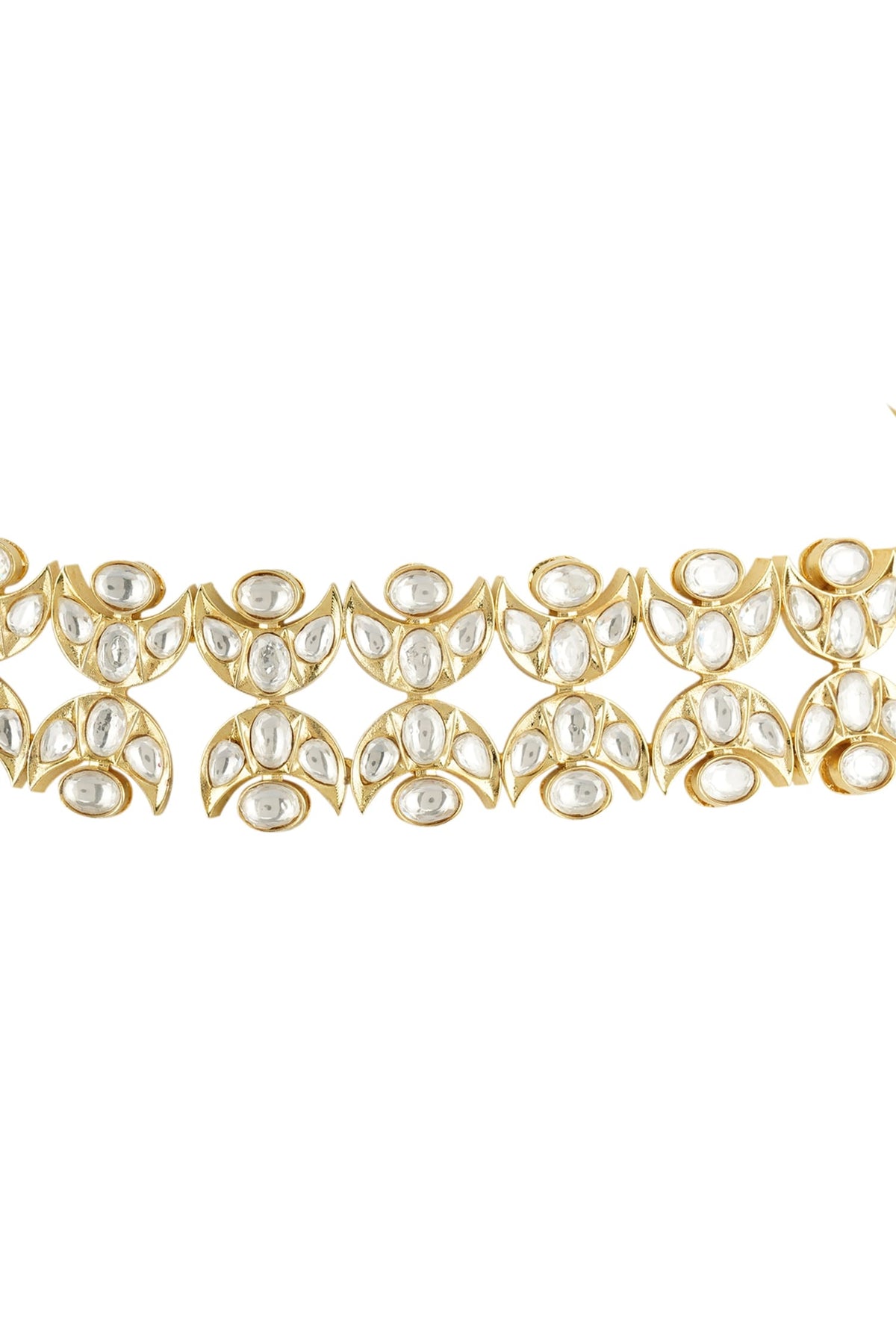 Kundan Choker Necklace Set 