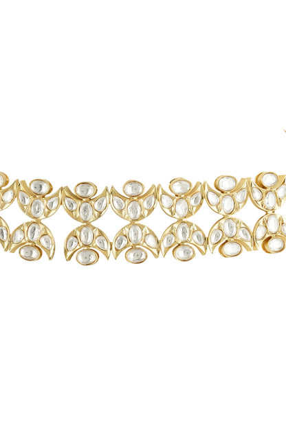 Kundan Choker Necklace Set 