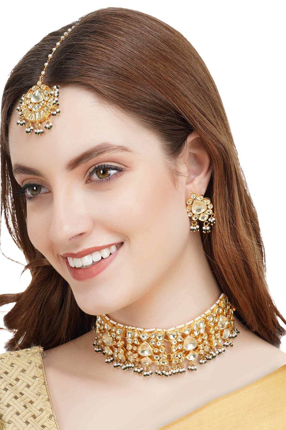 Kundan Necklace Set 
