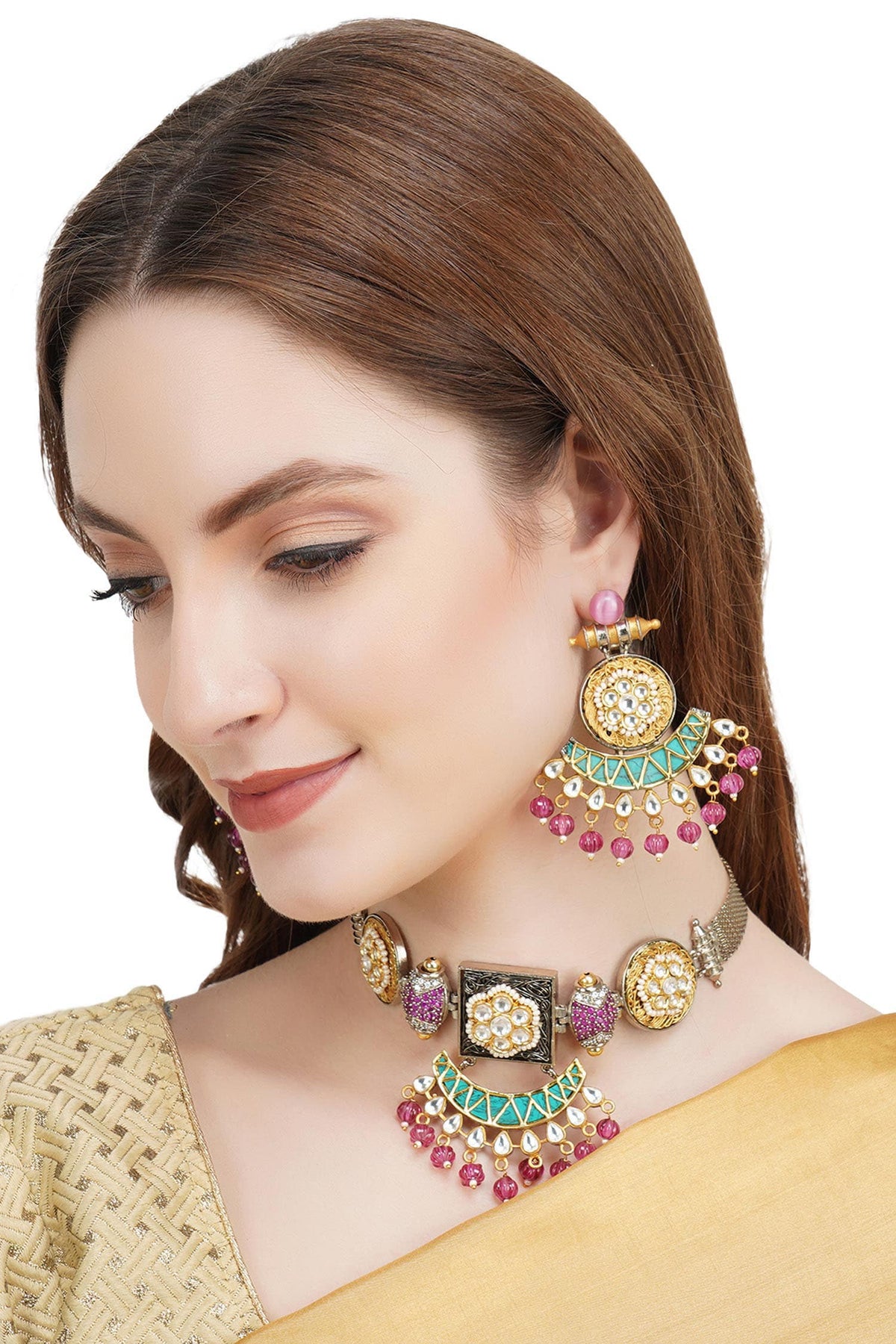Kundan Choker Set 