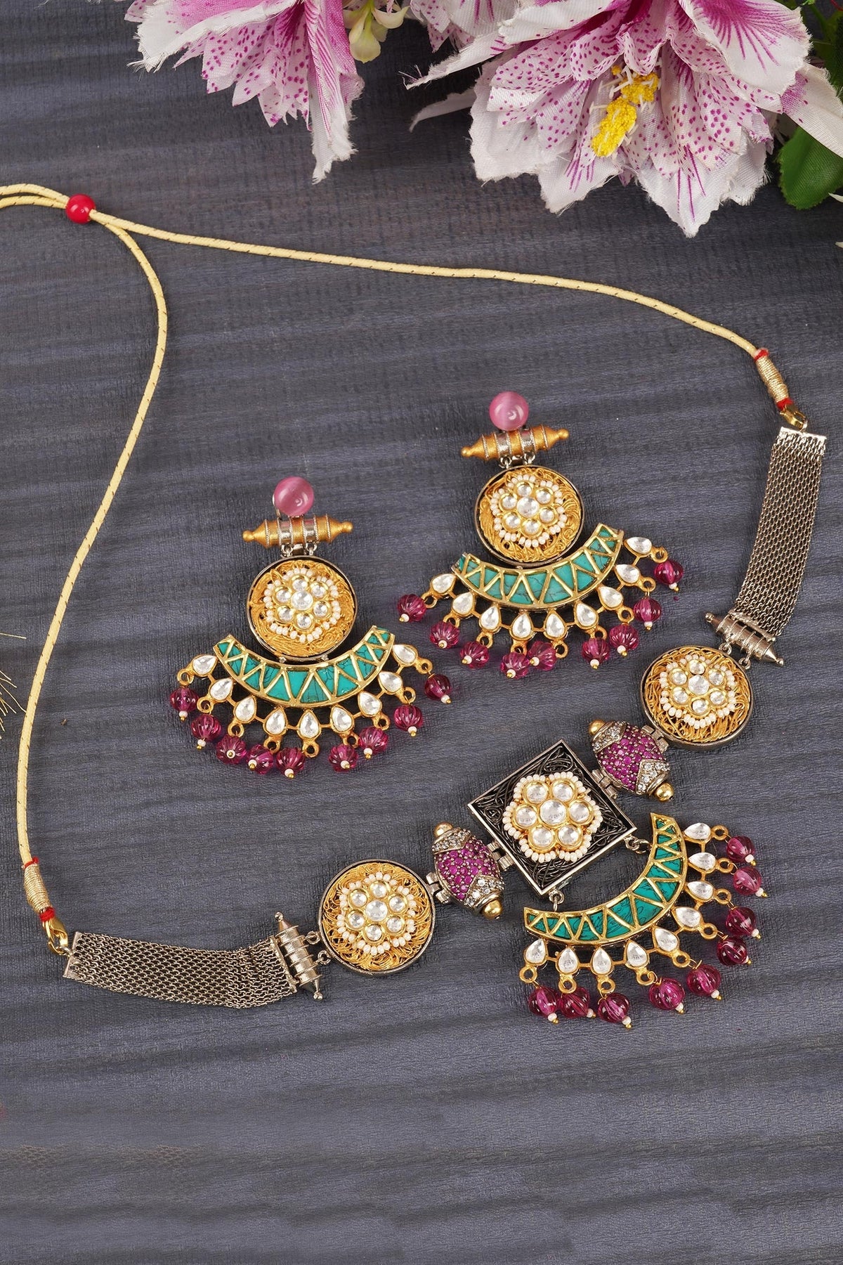 Kundan Choker Set 