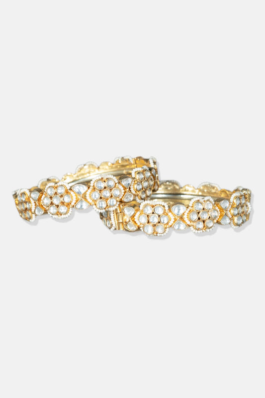 Kundan Bangles Set of 2 