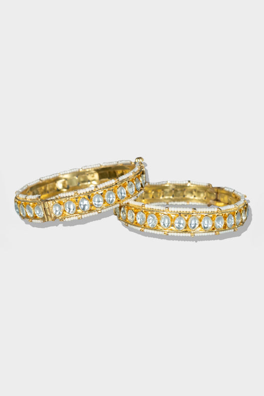 Kundan Bangles Set of 2 
