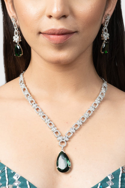 Zircon Necklace Set 