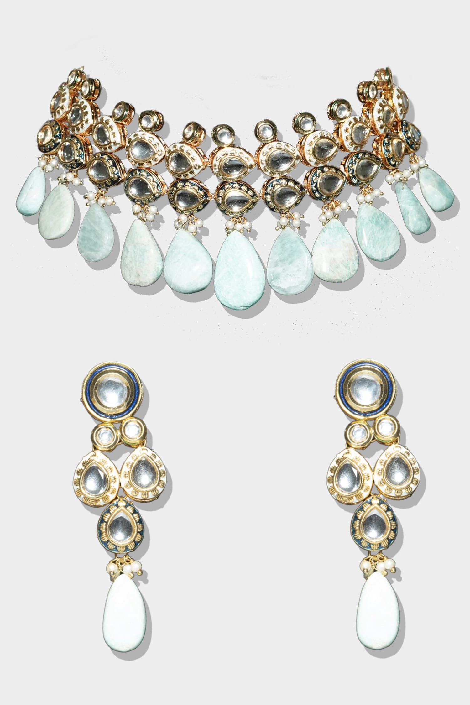Kundan Necklace Set 