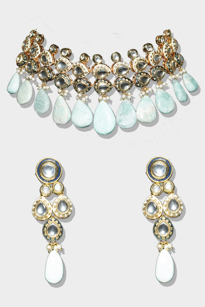 Kundan Necklace Set 