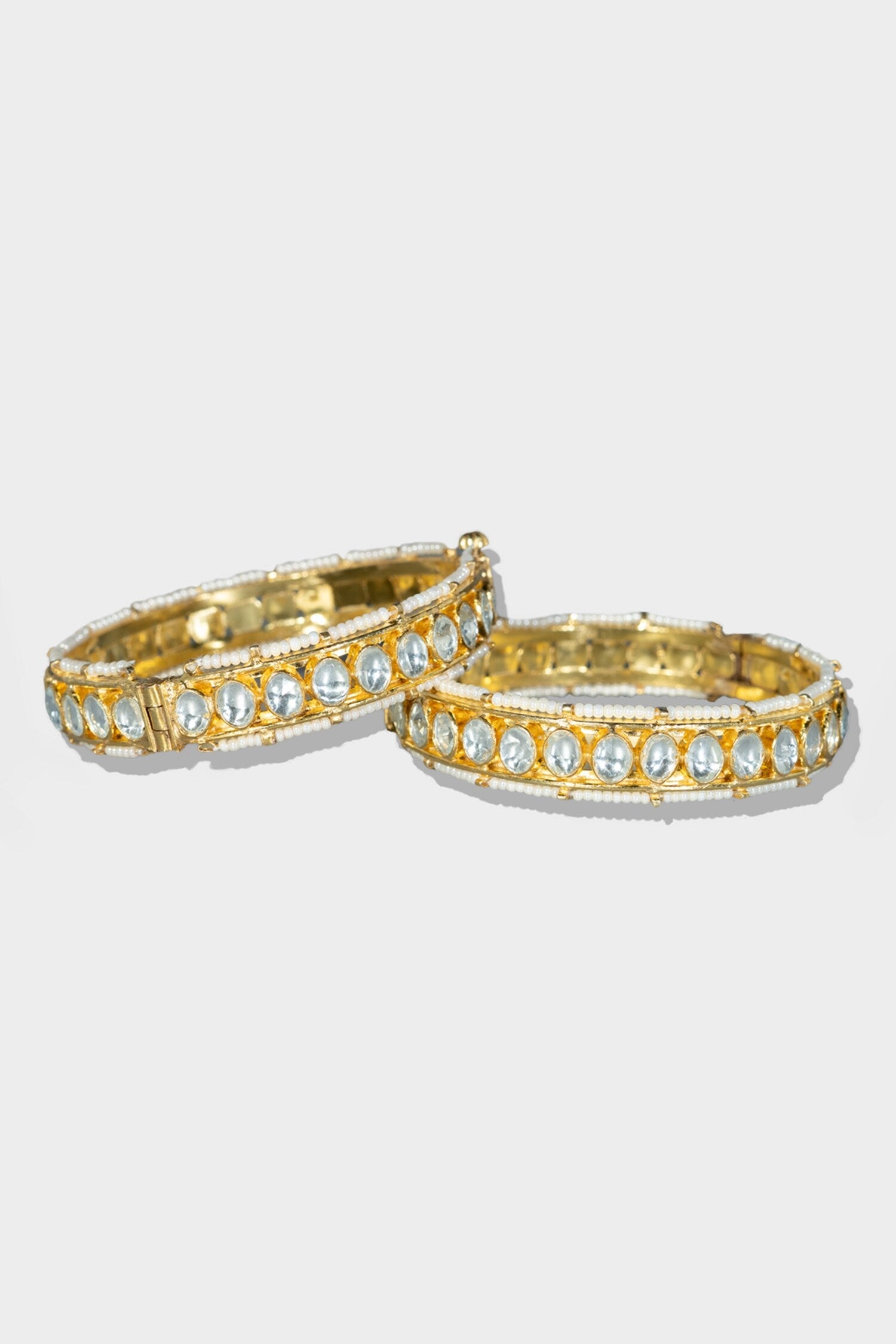 Kundan Bangles Set of 2 