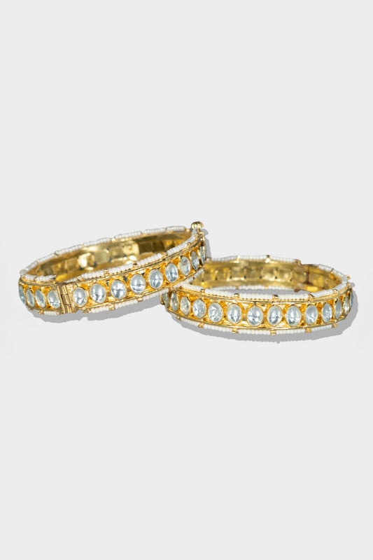 Kundan Bangles Set of 2 