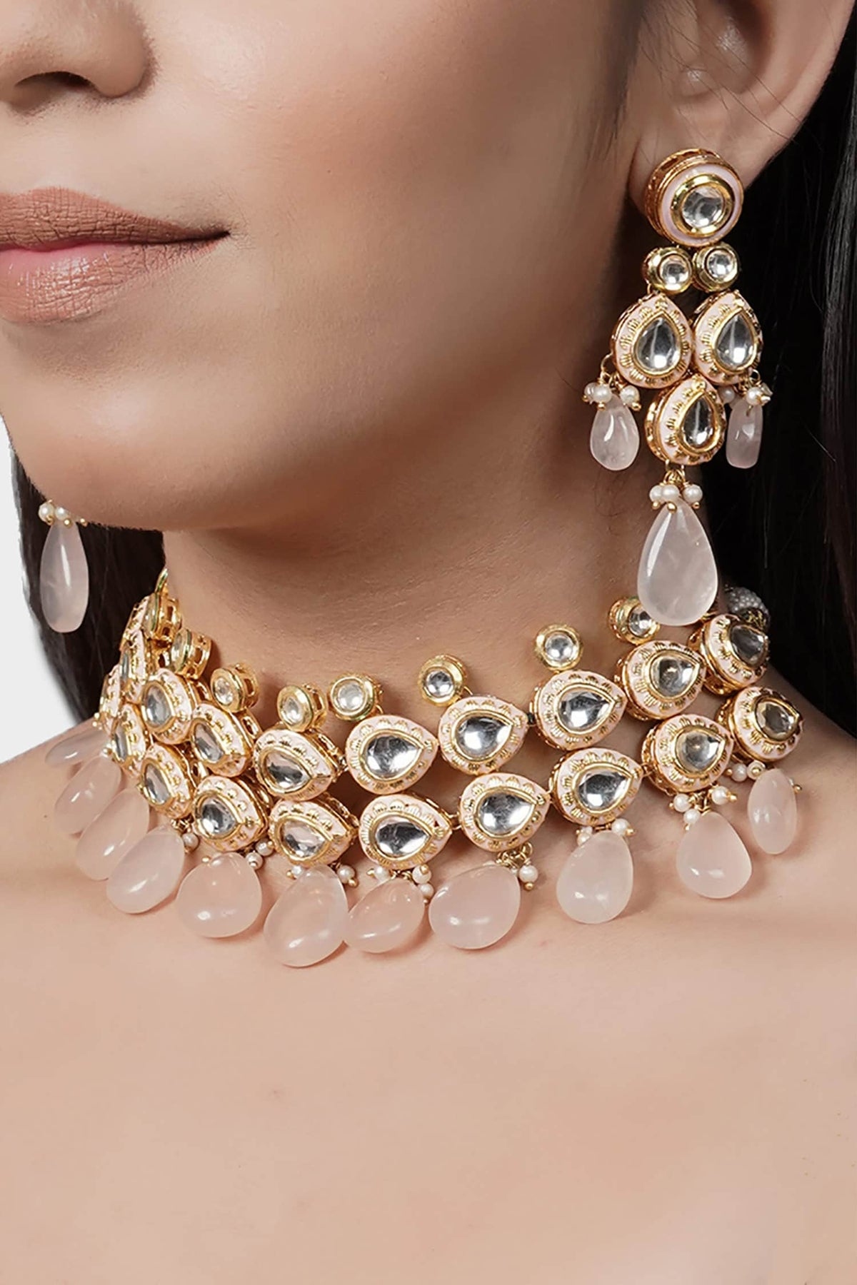Kundan Necklace Set 