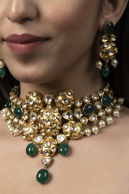 Kundan Necklace Set 