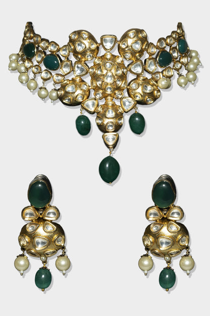 Kundan Necklace Set 