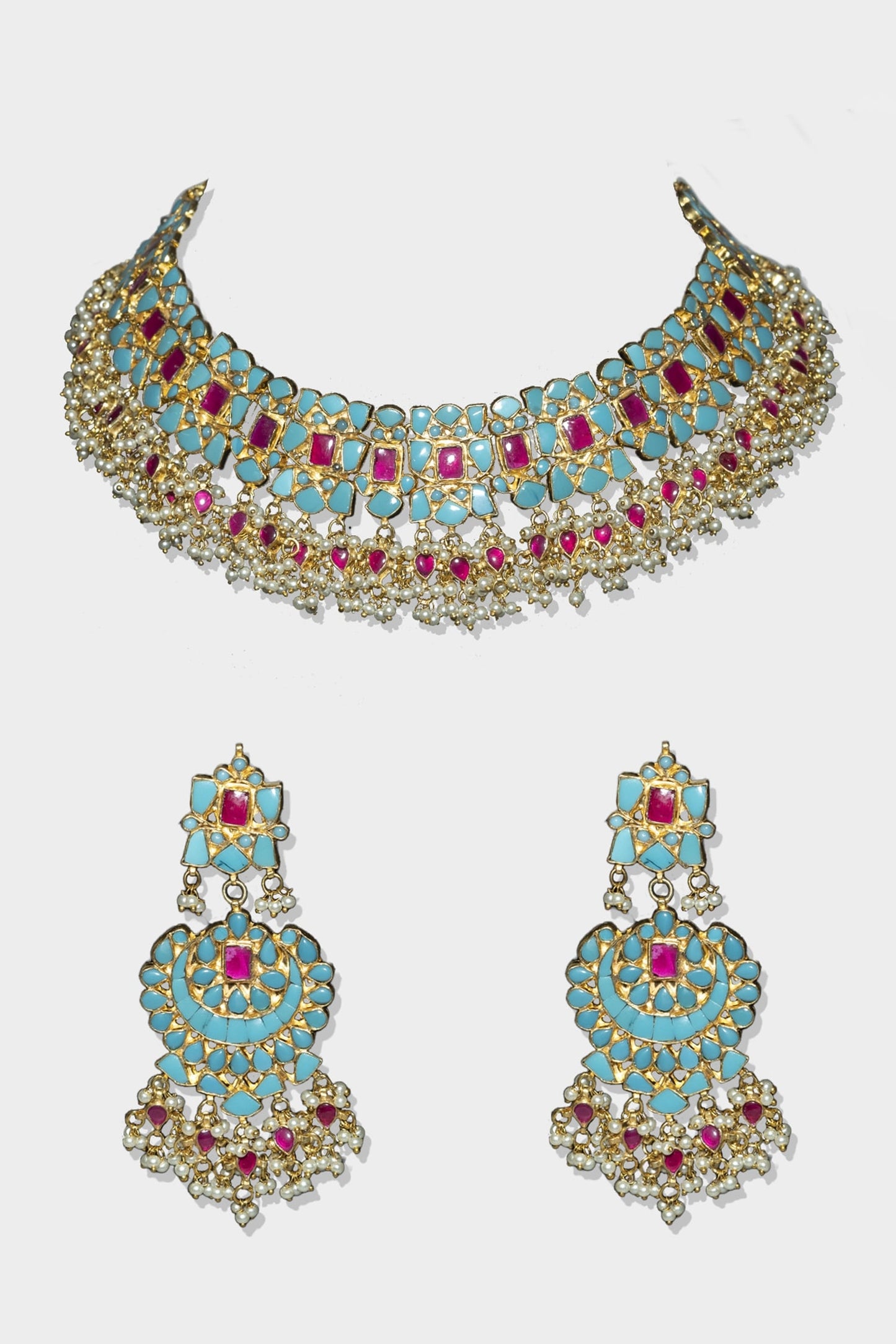 Kundan Necklace Set 