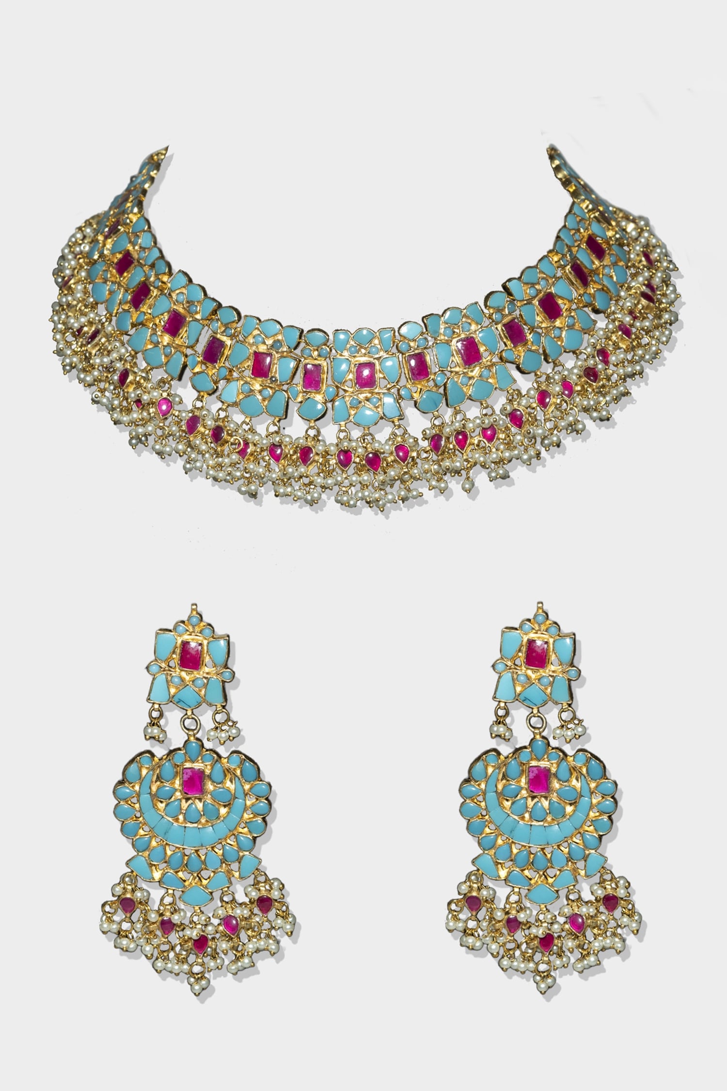 Kundan Necklace Set 