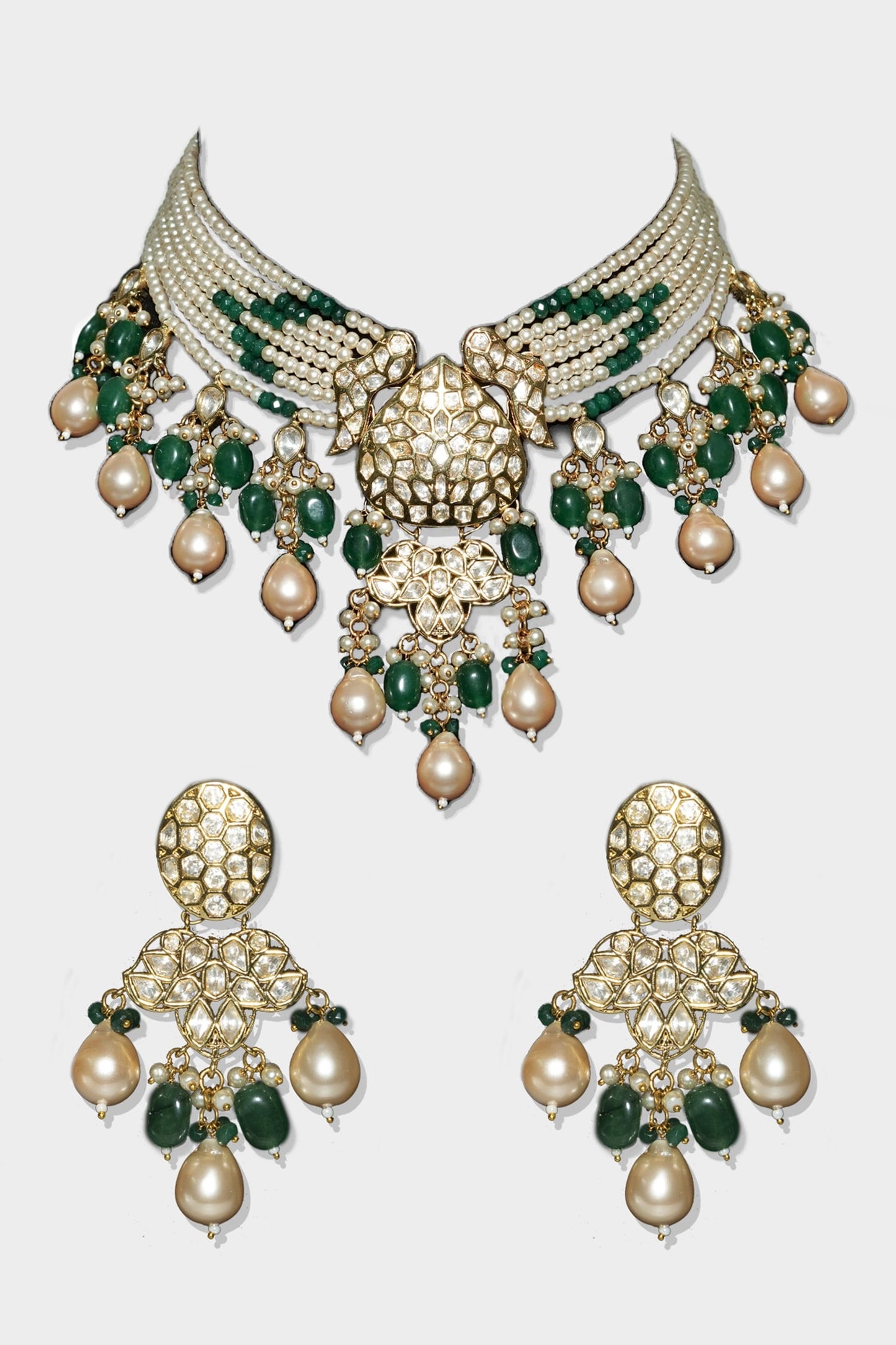 Kundan Necklace Set 