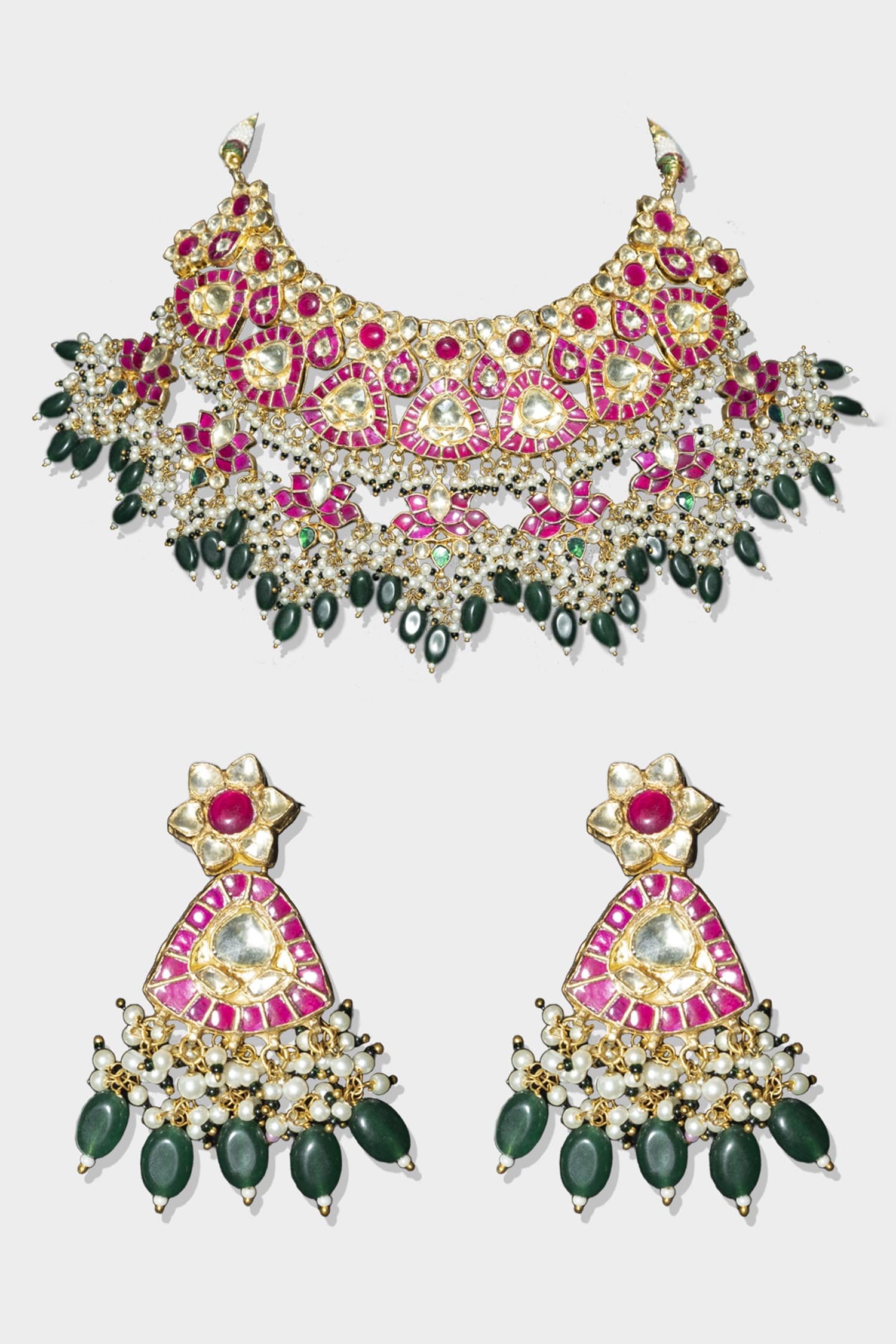 Kundan Necklace Set 