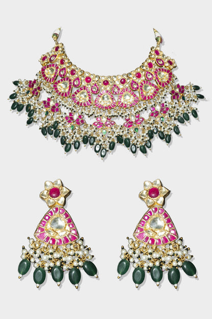 Kundan Necklace Set 