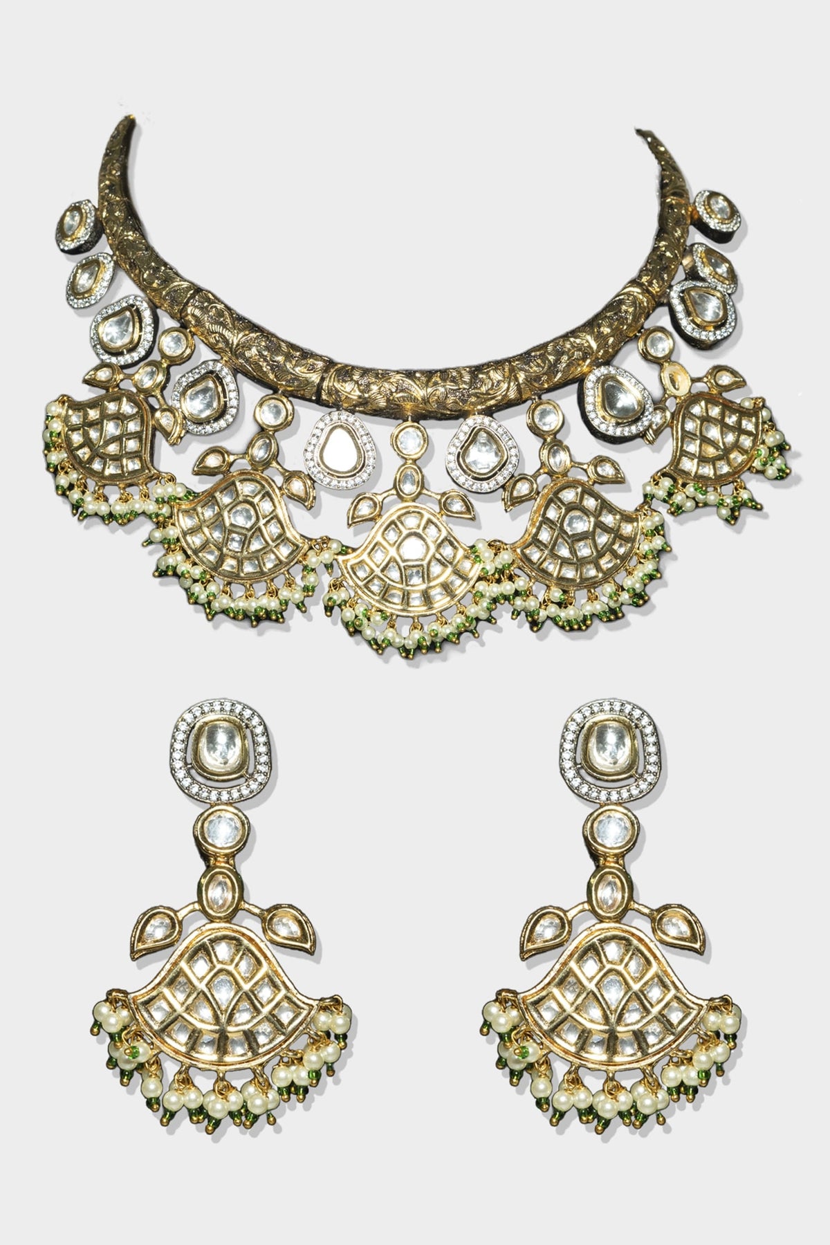 Kundan Necklace Set 