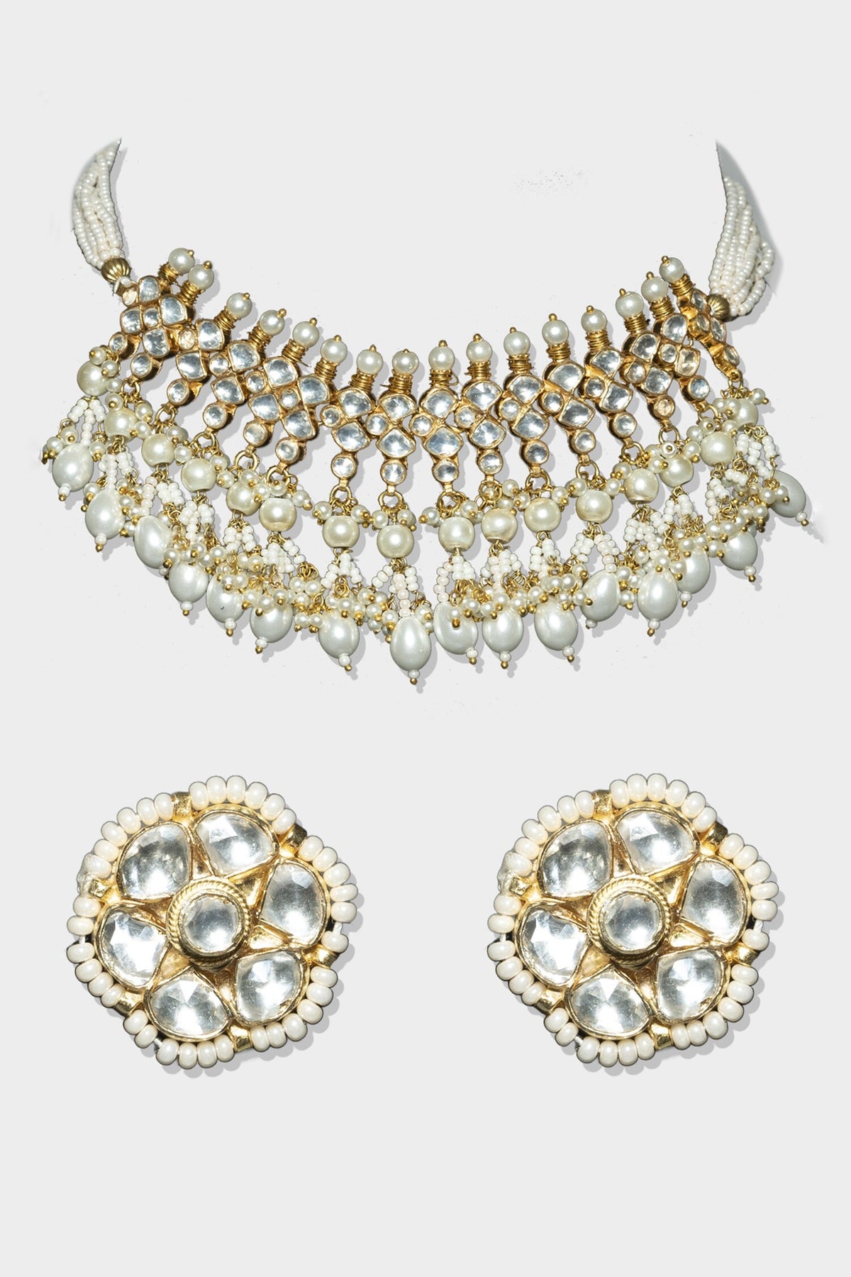 Kundan Necklace Set 