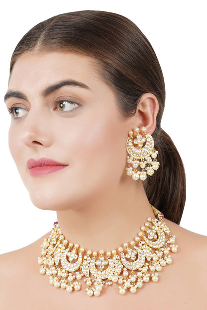 Kundan Polki Choker Set 