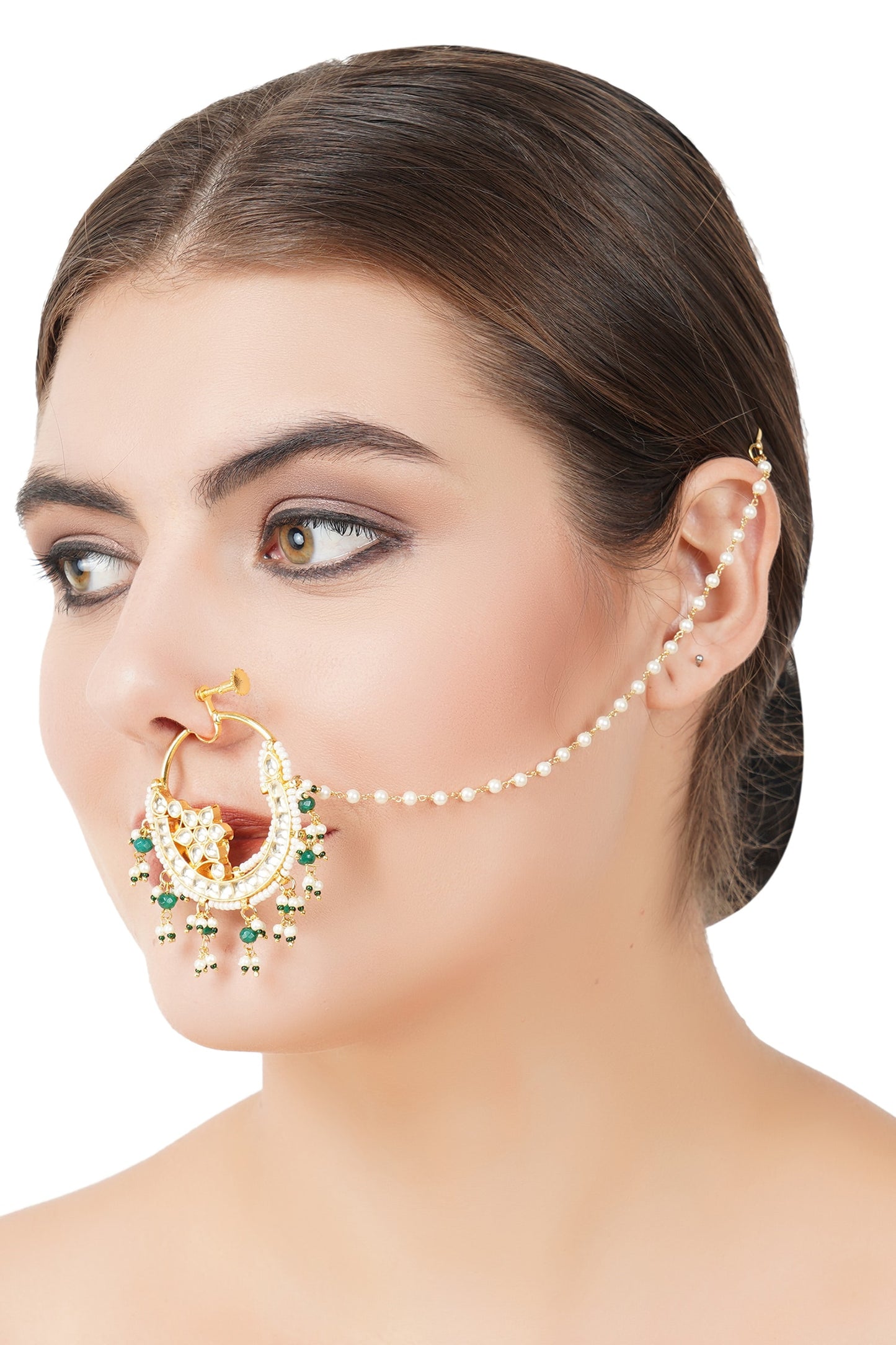 Kundan Nose Pin 