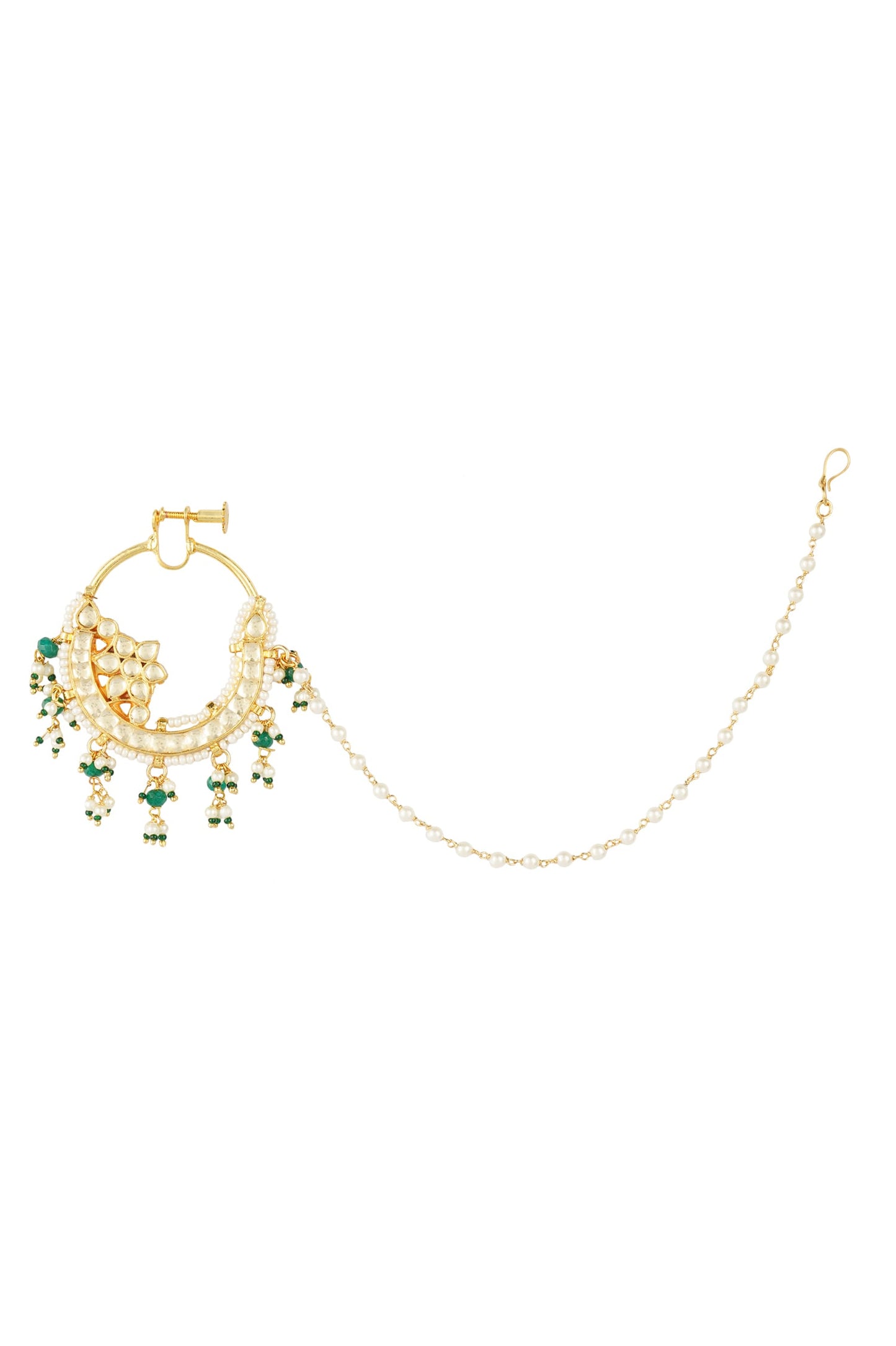 Kundan Nose Pin 