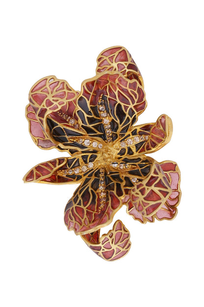 Handcrafted Floral Studs 