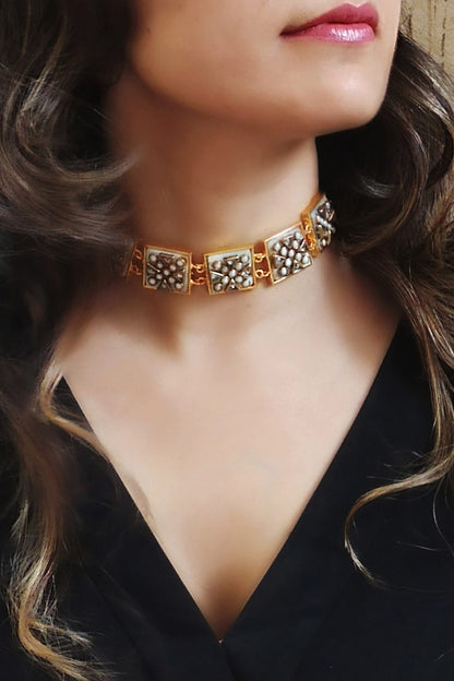 Kundan Choker Necklace 