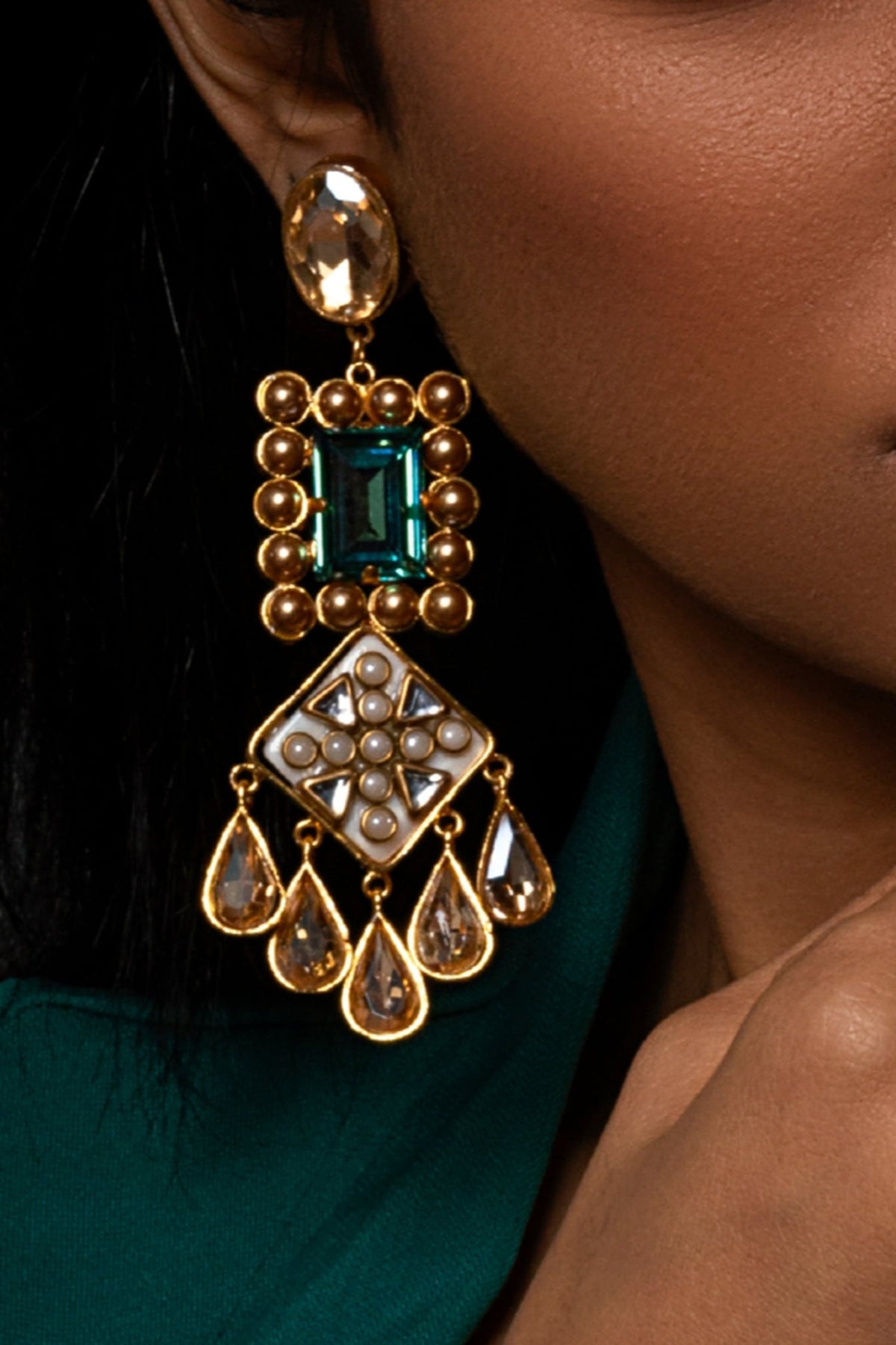 Kundan Earrings 
