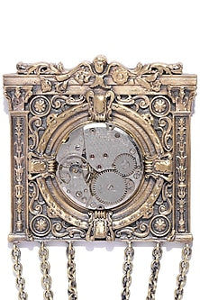 Antique Gold Finish Wallace Brooch