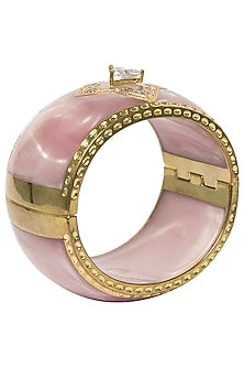 Baby Pink Ellipsis Bangle