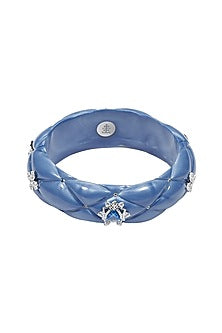 Silver twinkle star bangle