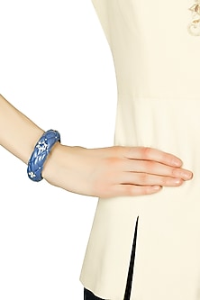 Silver twinkle star bangle