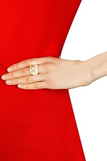 Rose Gold plated twinkle star ring