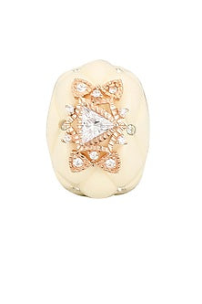 Rose Gold plated twinkle star ring