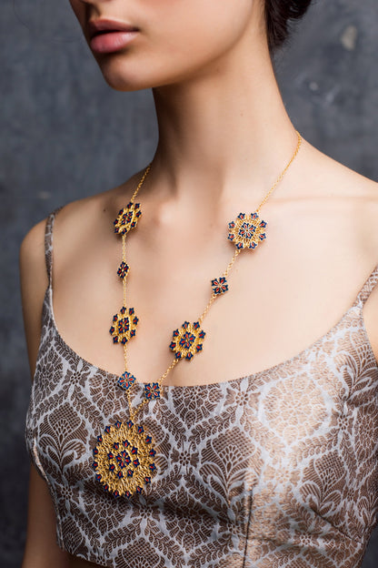 Floral Jewellery Set Gift Box 