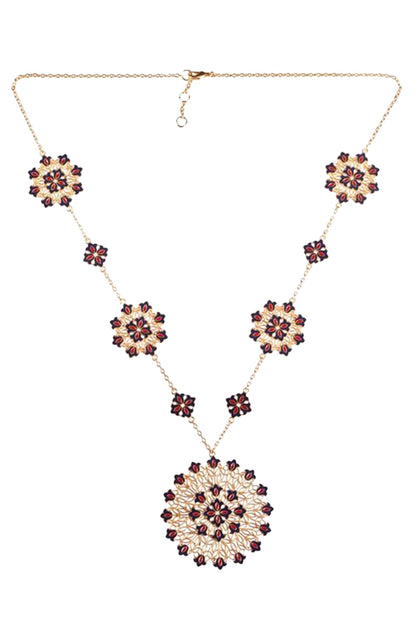 Floral Jewellery Set Gift Box 