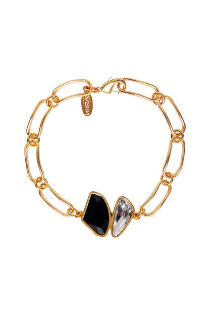 Gold Plated Swarovski Bracelet
