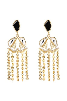 Gold Plated Swarovski Earrings
