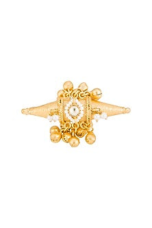 Gold Plated Spike Ring