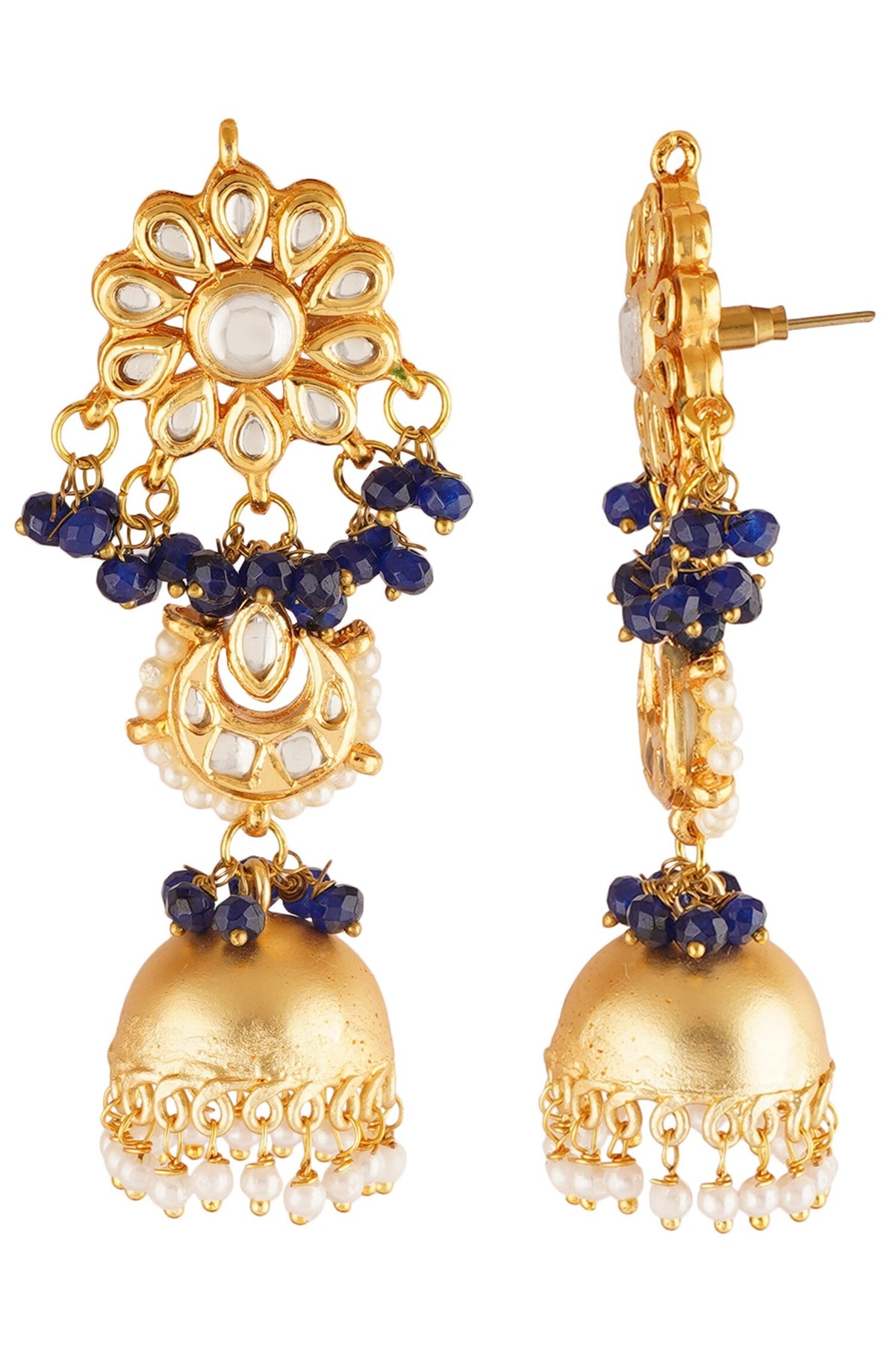 Carved Dangler Earrings 