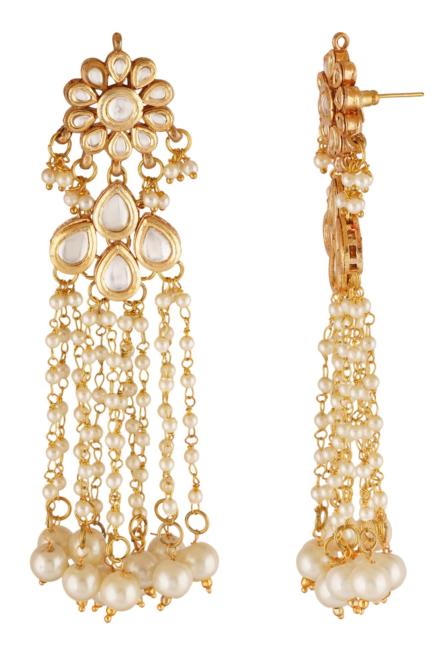 Bead Drop Dangler Earrings 