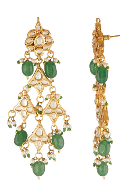 Bead Drop Dangler Earrings 