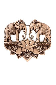 Antique Gold Elephant Brooch