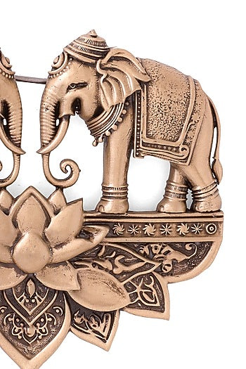 Antique Gold Elephant Brooch