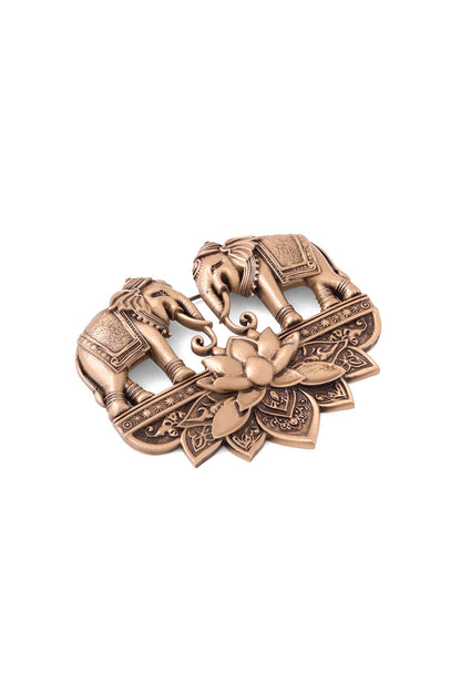 Antique Gold Elephant Brooch