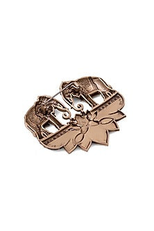 Antique Gold Elephant Brooch