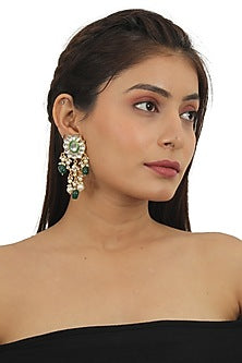 Gold Plated Choker Necklace Set