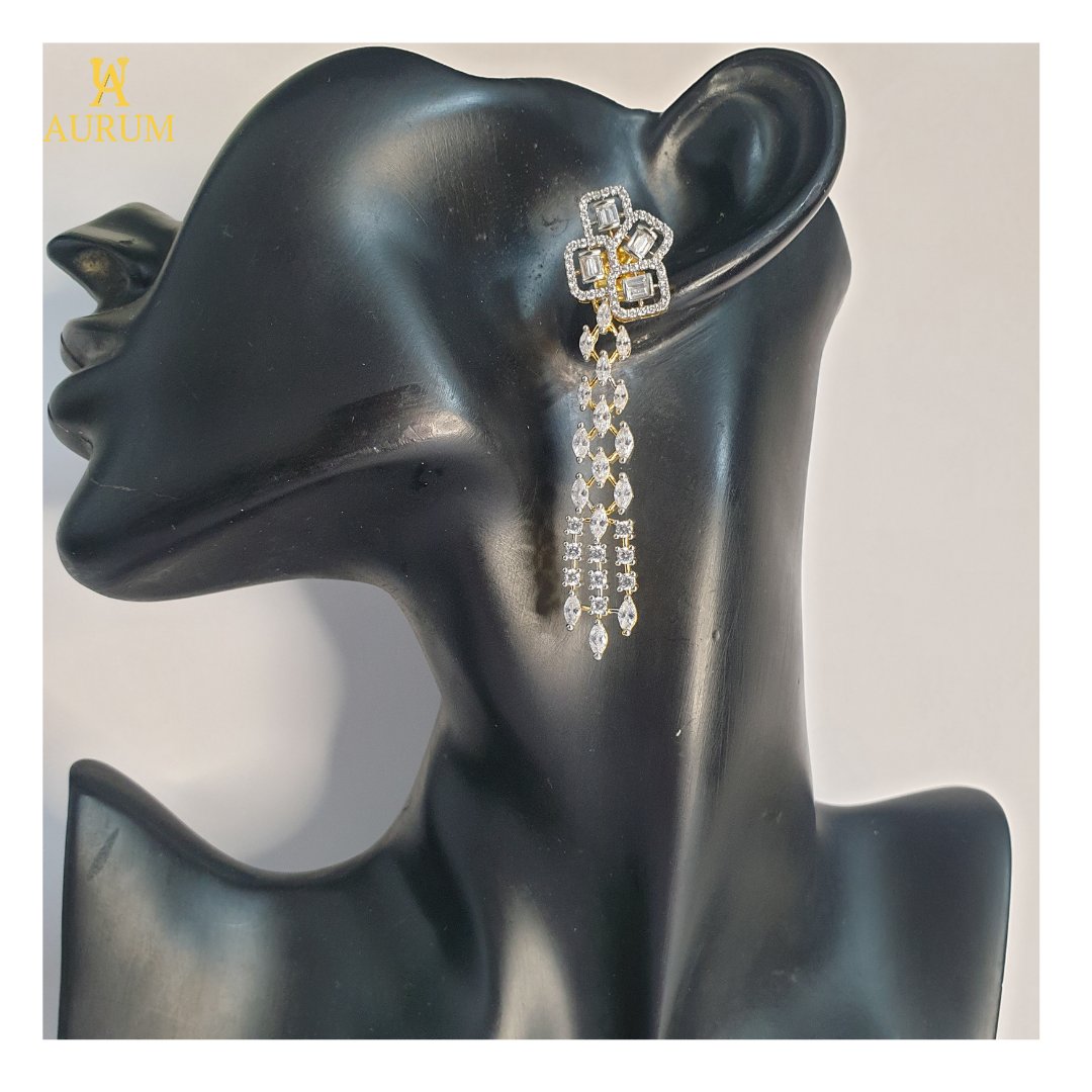 Rumayisa Long Earrings