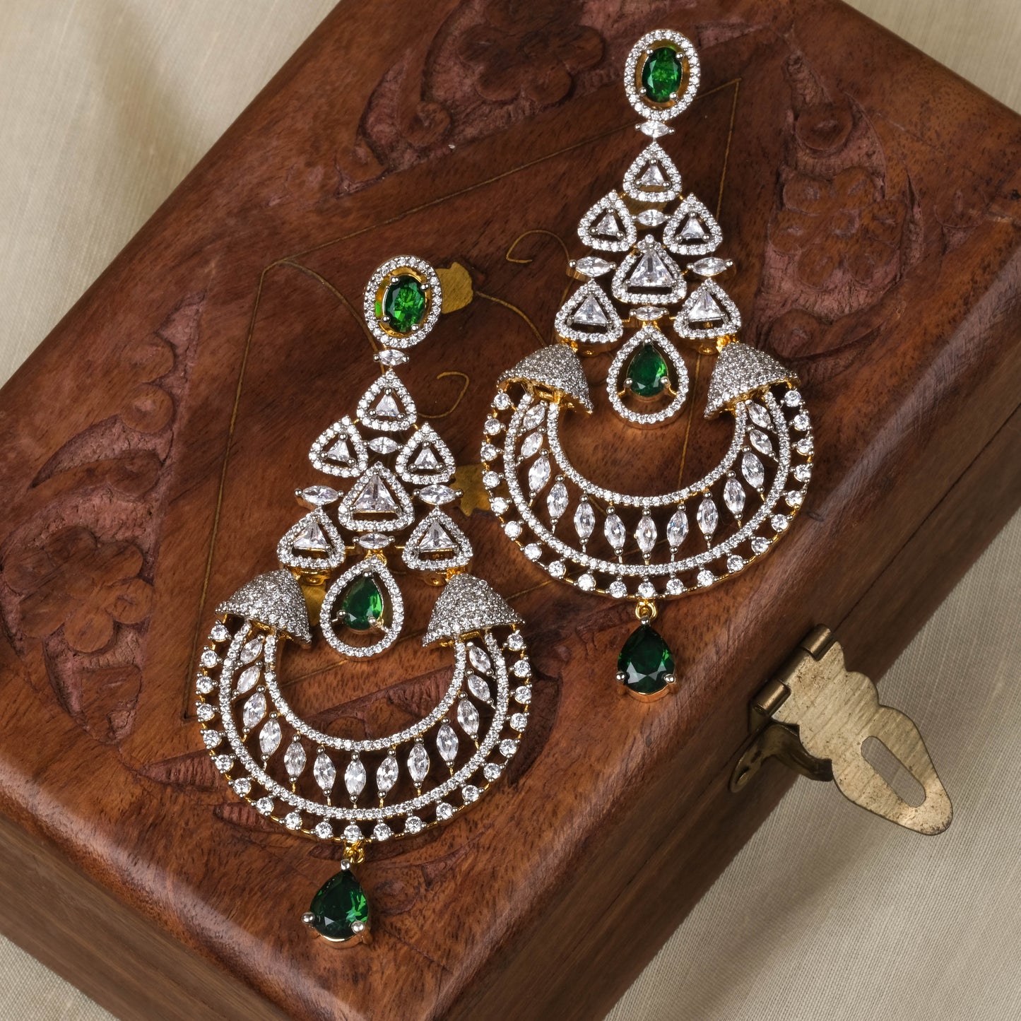 Padmana  Long Earrings