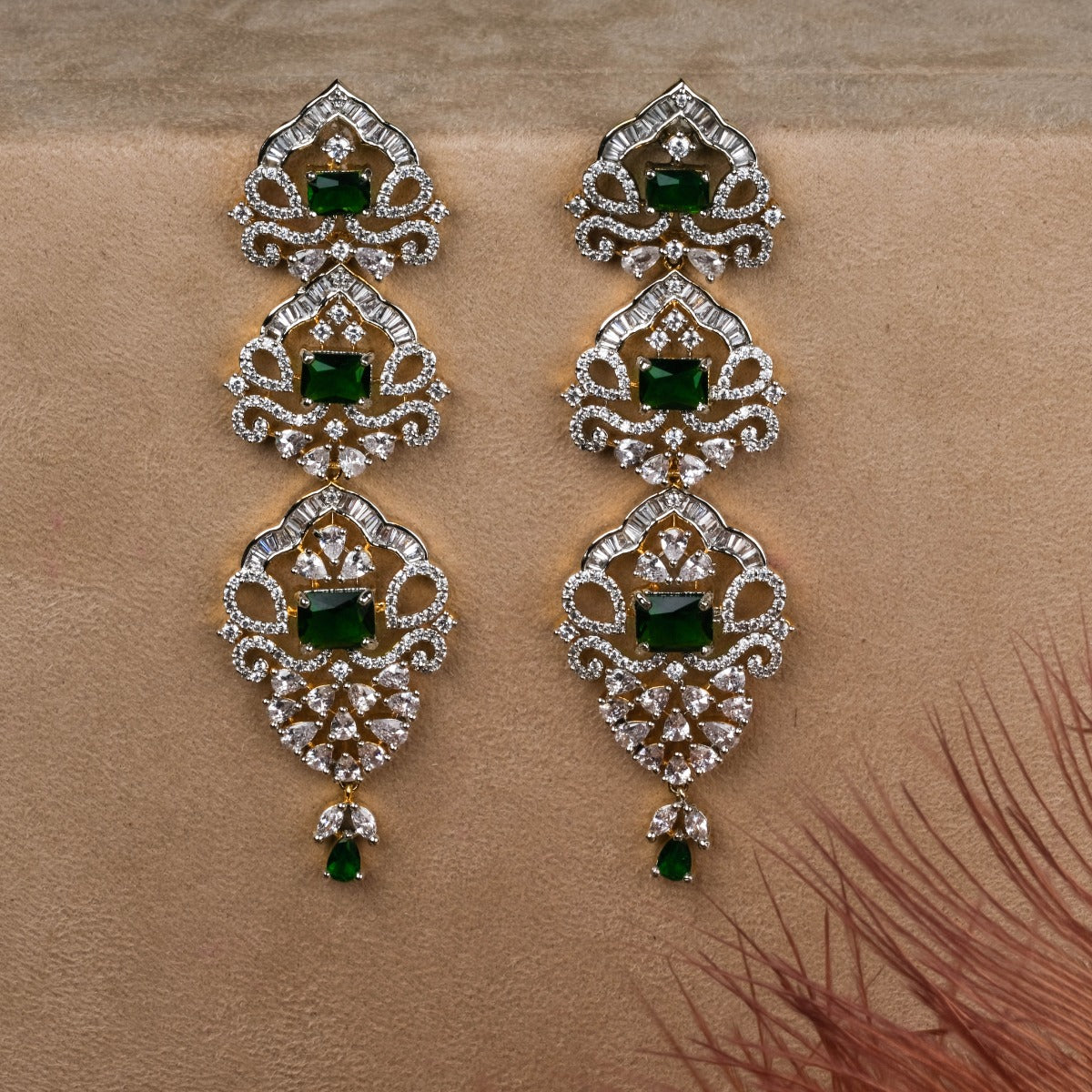 Edaha  Long Earrings